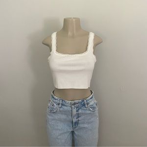 PRINCESS POLLY atwood ribbed tank top